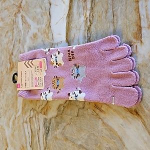 5 toe Cat short socks - NEW